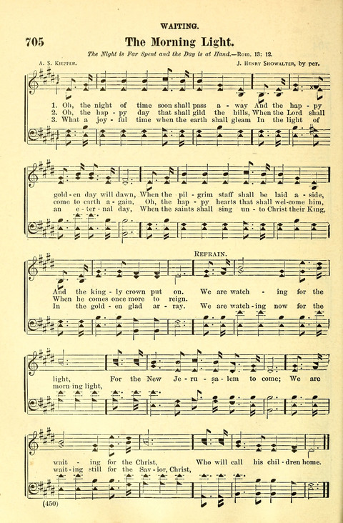 The Brethren Hymnal: A Collection of Psalms, Hymns and Spiritual Songs suited for Song Service in Christian Worship, for Church Service, Social Meetings and Sunday Schools page 448