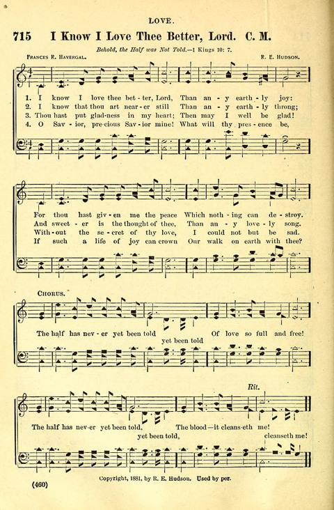 The Brethren Hymnal: A Collection of Psalms, Hymns and Spiritual Songs suited for Song Service in Christian Worship, for Church Service, Social Meetings and Sunday Schools page 458