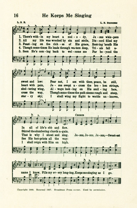 20th Century Gospel Songs page 15