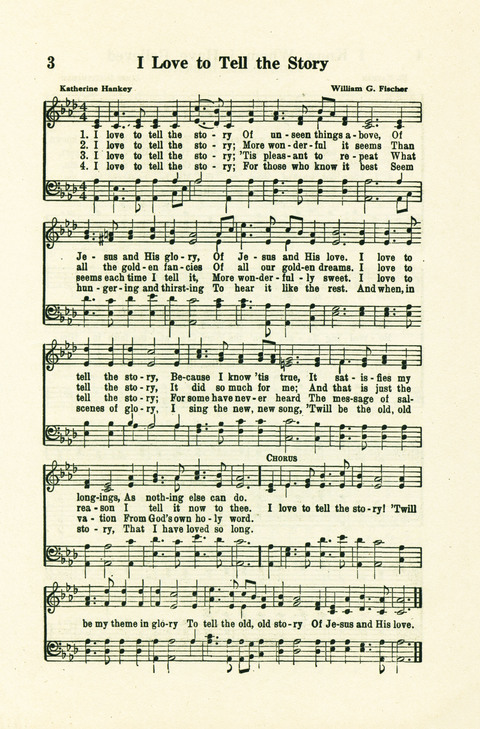 20th Century Gospel Songs page 3