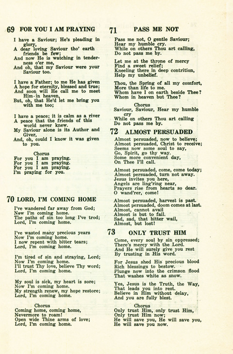 20th Century Gospel Songs page 59