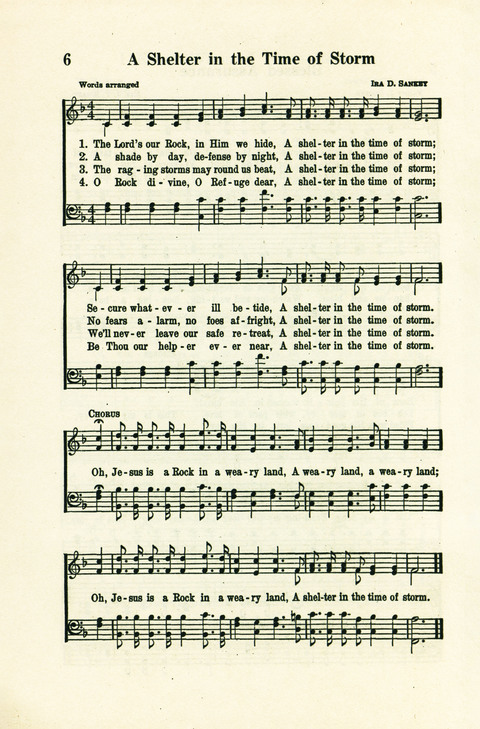 20th Century Gospel Songs page 6