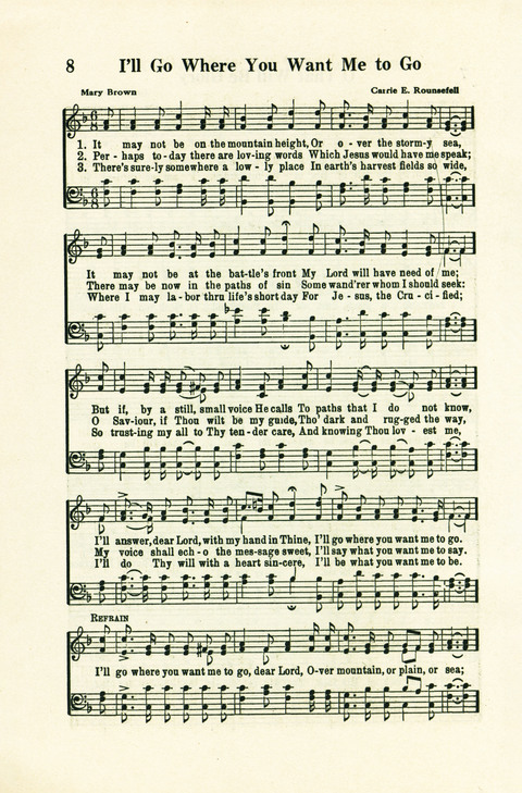 20th Century Gospel Songs page 8