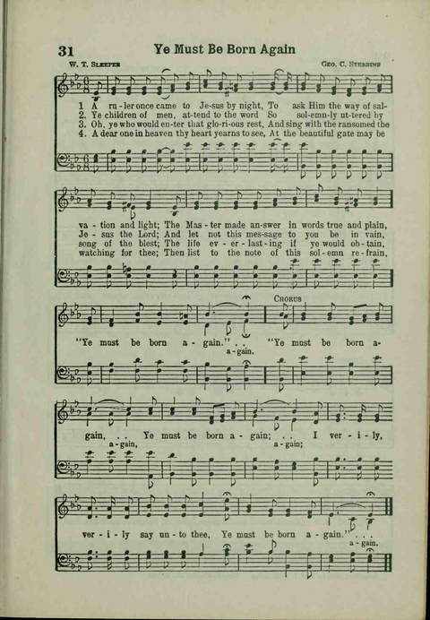 20th Century Gospel Songs: Youthspiration Packet Hymnal page 31