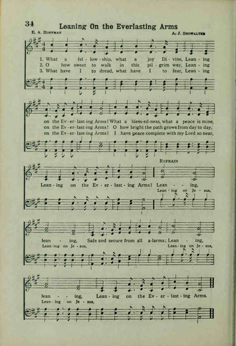 20th Century Gospel Songs: Youthspiration Packet Hymnal page 34