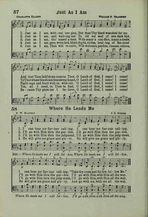 20th Century Gospel Songs: Youthspiration Packet Hymnal page 56