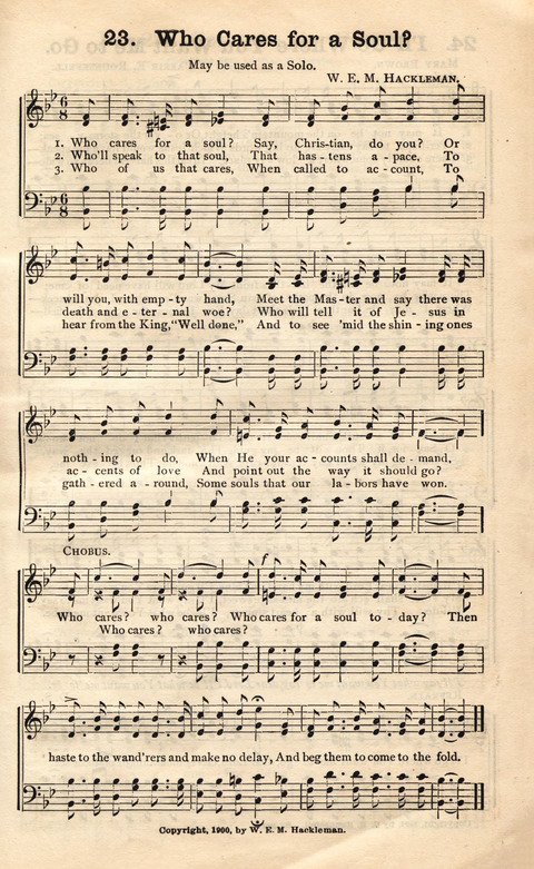 Twentieth (20th) Century Songs Part One page 23