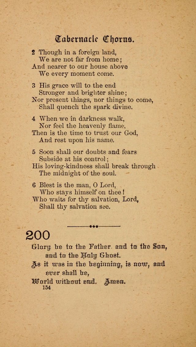 The Tabernacle Chorus (Trinity ed.) page 154