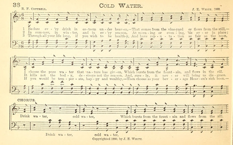 Temperance and Gospel Songs: for the use of Temperance Clubs and Gospel Temperance Meetings page 38