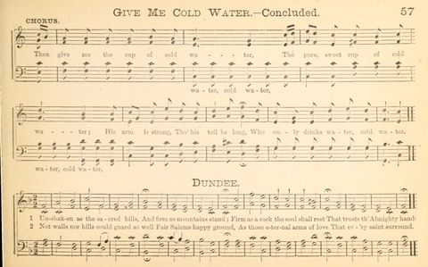 Temperance and Gospel Songs: for the use of Temperance Clubs and Gospel Temperance Meetings page 57