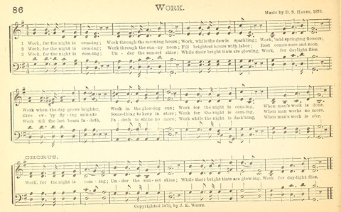 Temperance and Gospel Songs: for the use of Temperance Clubs and Gospel Temperance Meetings page 86