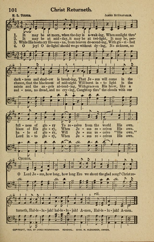 The Tabernacle Hymns page 101