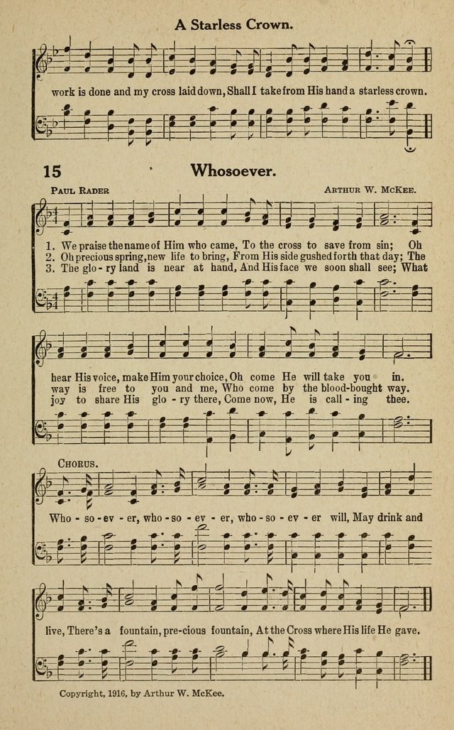 The Tabernacle Hymns page 15
