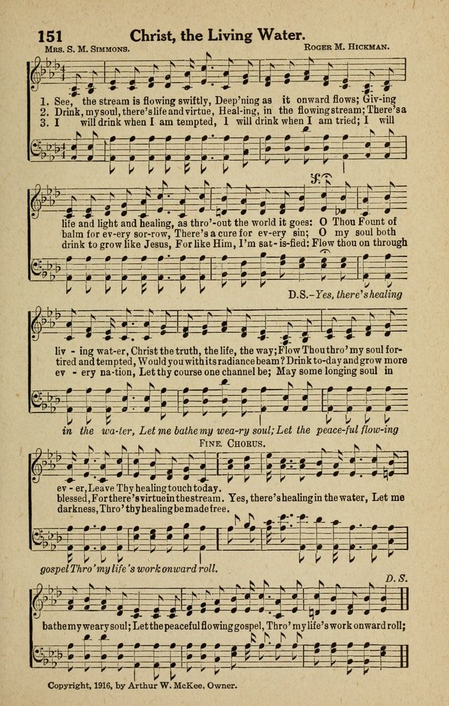 The Tabernacle Hymns page 151