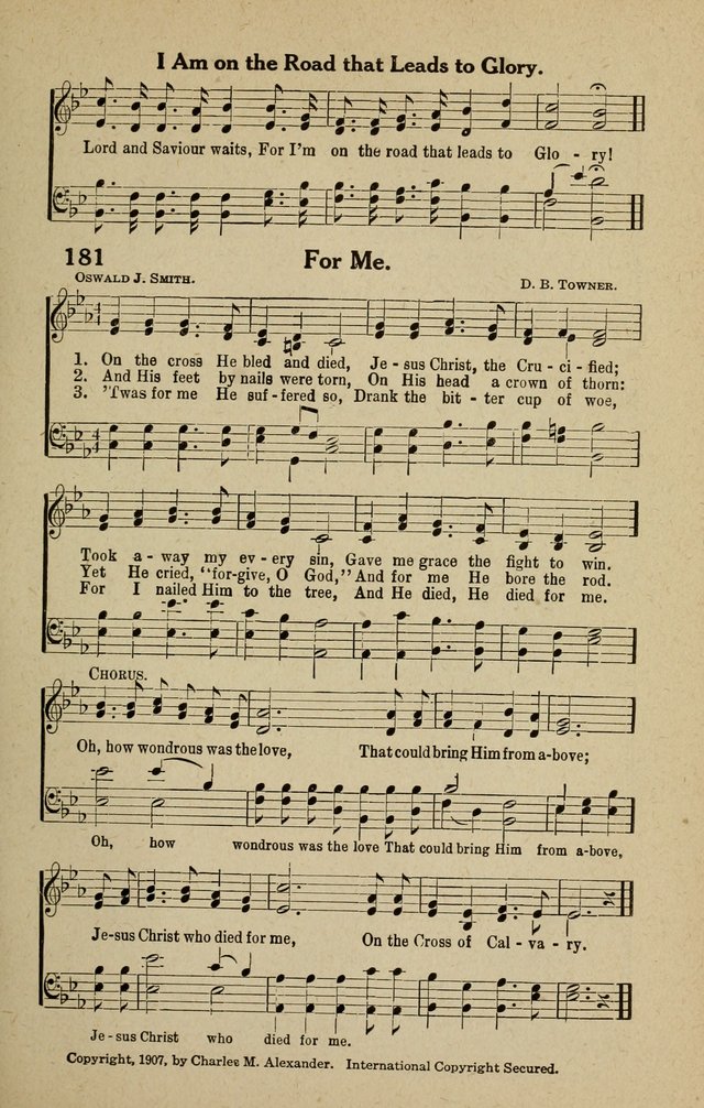The Tabernacle Hymns page 181