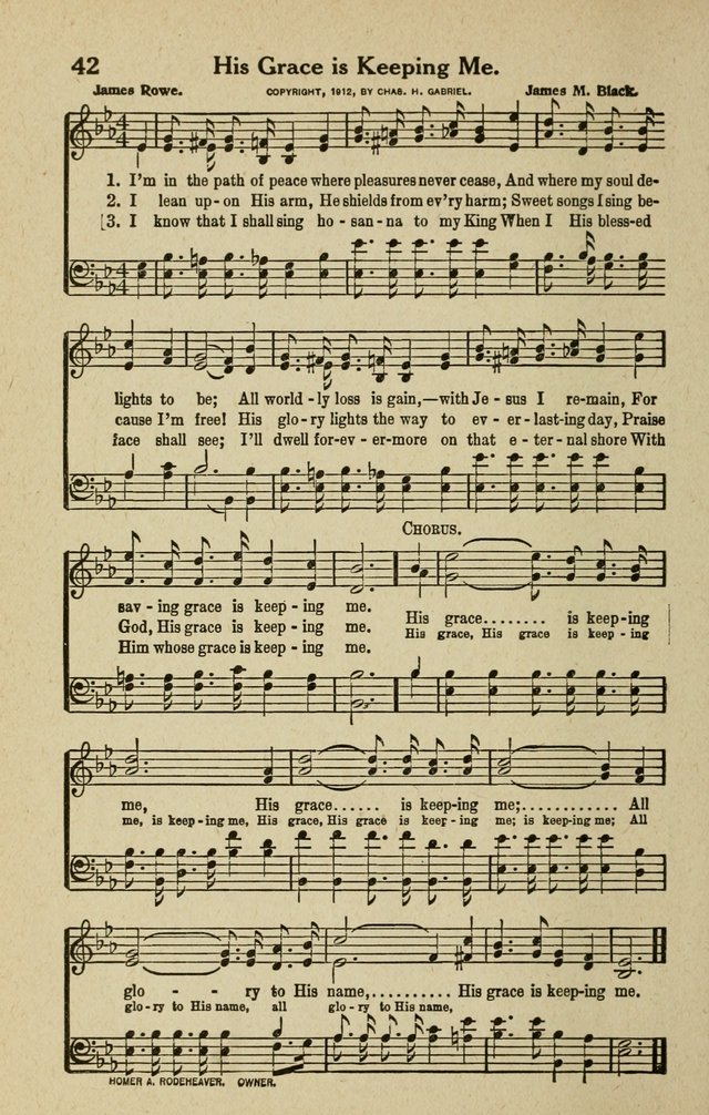 The Tabernacle Hymns page 42