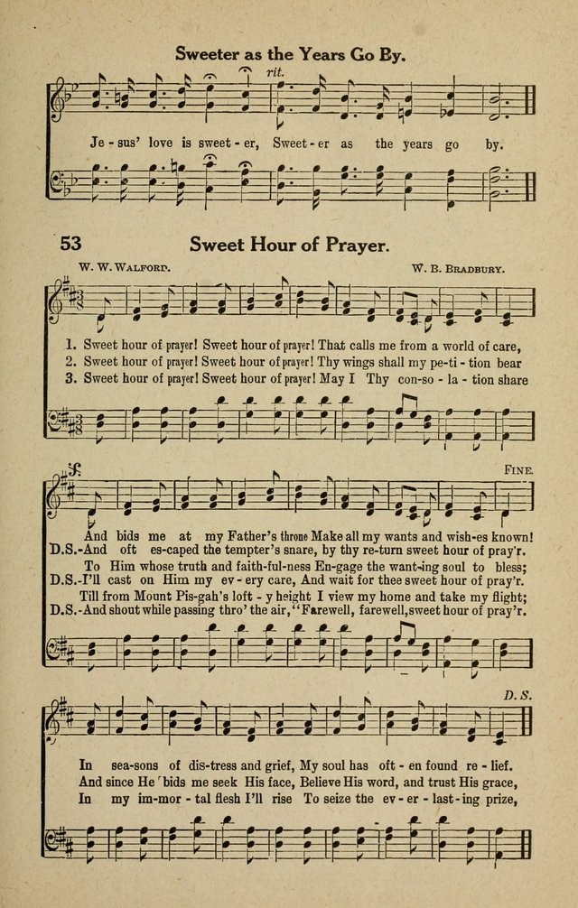 The Tabernacle Hymns page 53