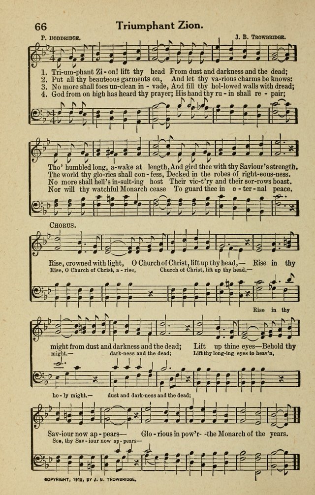 The Tabernacle Hymns page 66