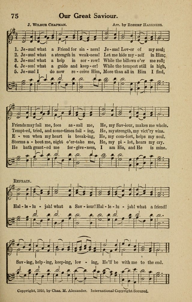 The Tabernacle Hymns page 75