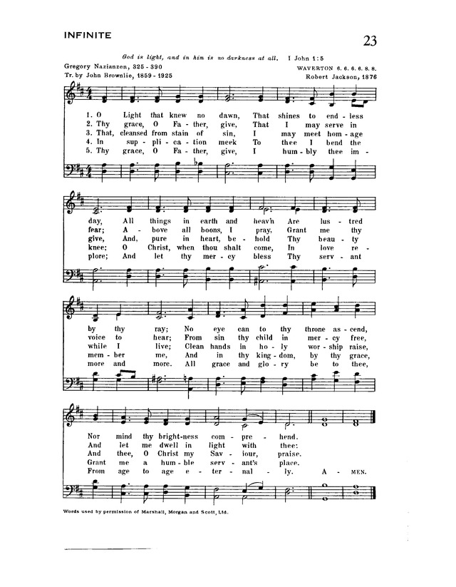 Trinity Hymnal page 19