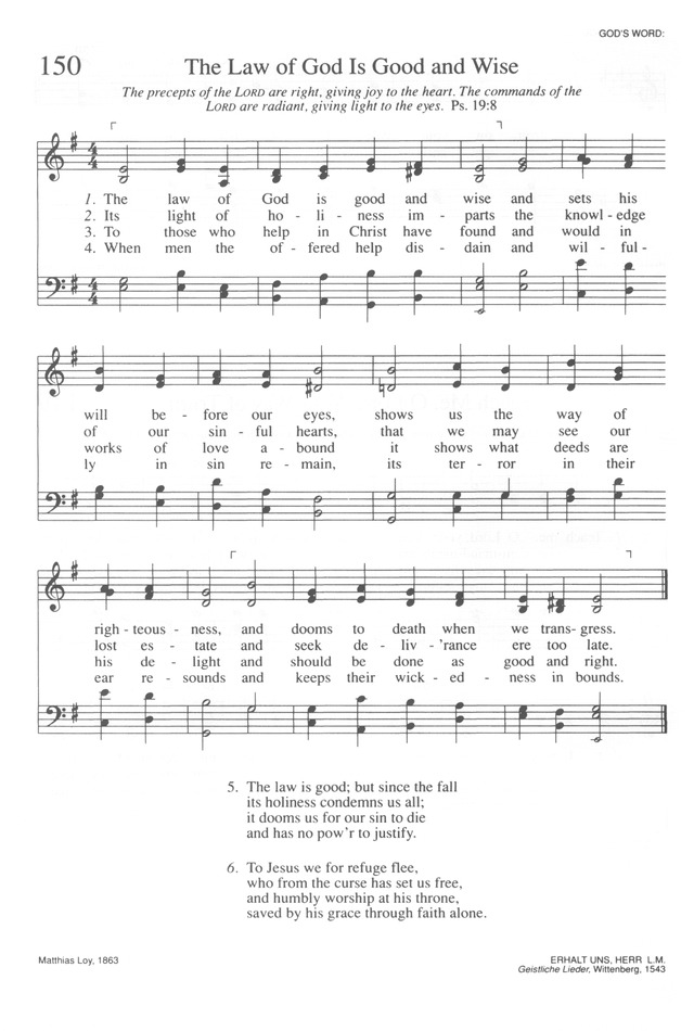 Trinity Hymnal (Rev. ed.) page 156