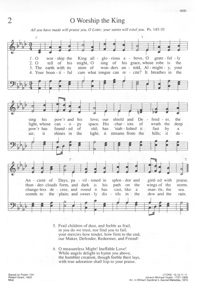 Trinity Hymnal (Rev. ed.) page 2