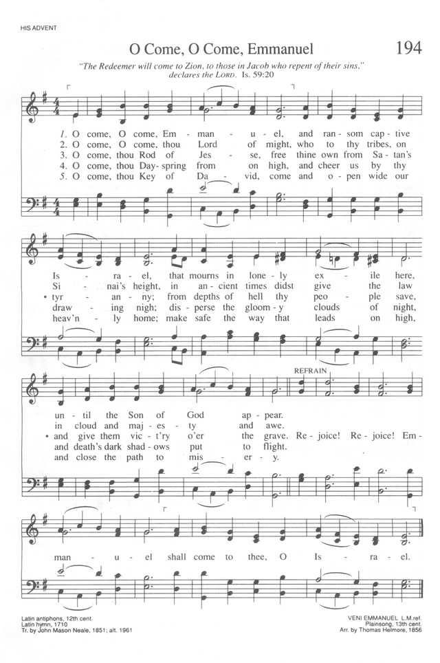 Trinity Hymnal (Rev. ed.) page 205