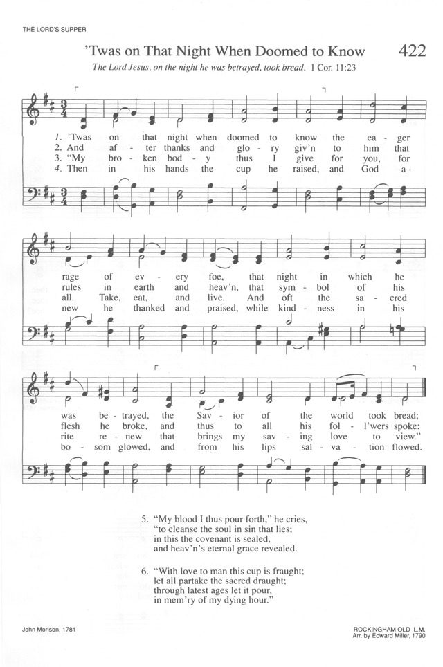 Trinity Hymnal (Rev. ed.) page 441