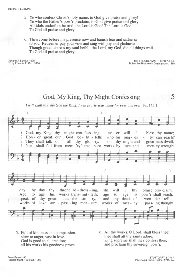 Trinity Hymnal (Rev. ed.) page 5
