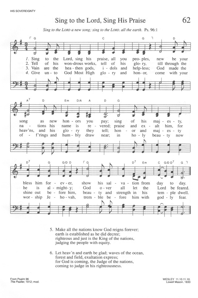 Trinity Hymnal (Rev. ed.) page 63