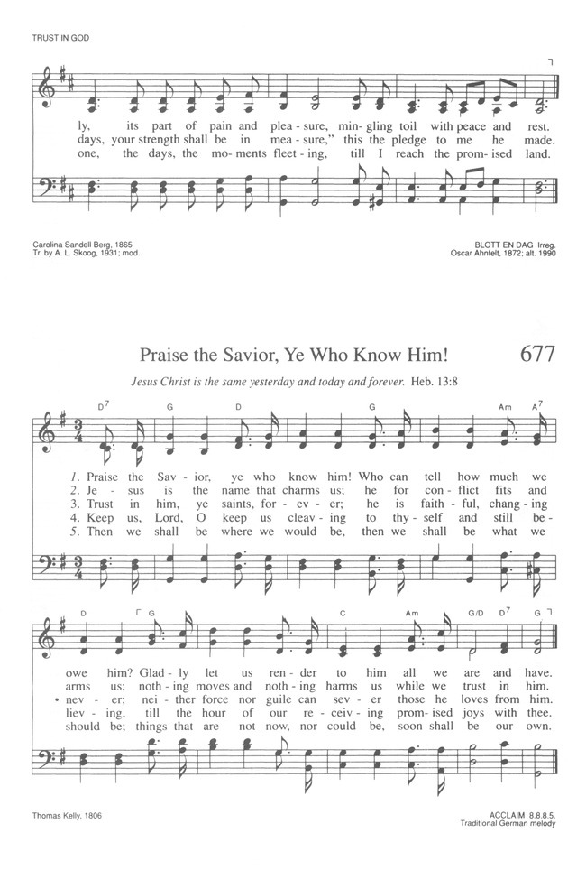 Trinity Hymnal (Rev. ed.) page 705