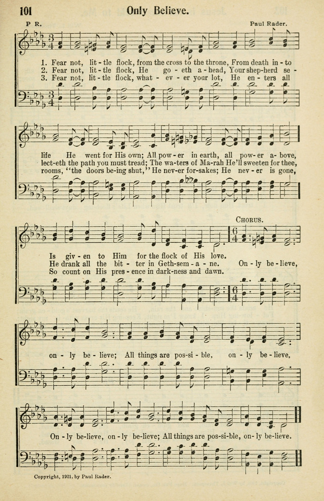 Tabernacle Hymns: No. 2 page 101