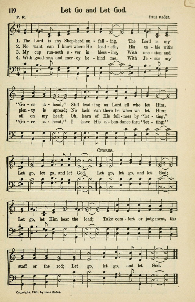 Tabernacle Hymns: No. 2 page 119