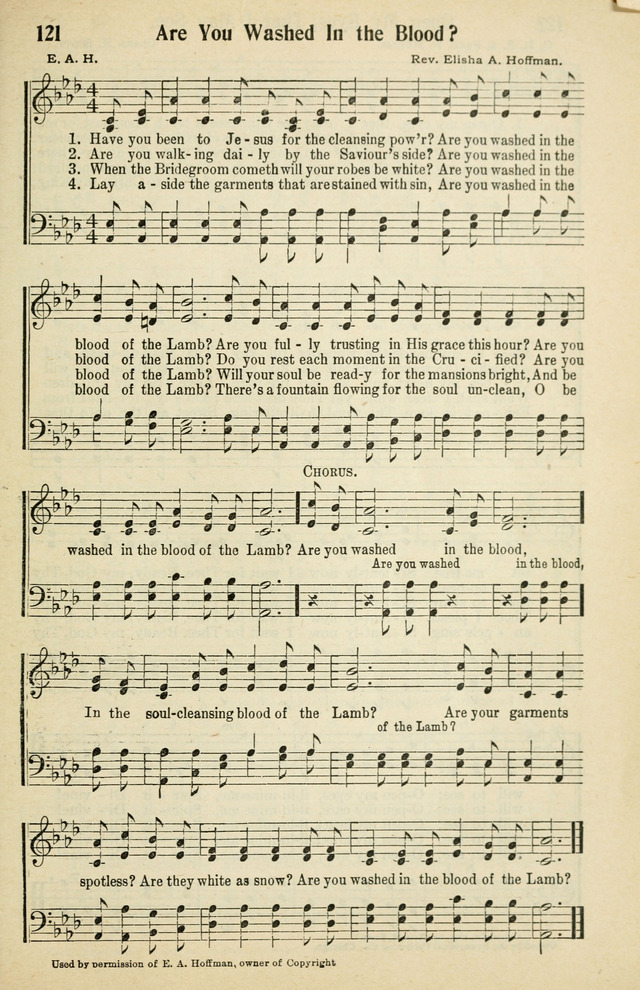 Tabernacle Hymns: No. 2 page 121
