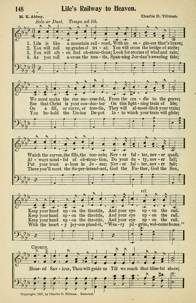 Tabernacle Hymns: No. 2 page 148