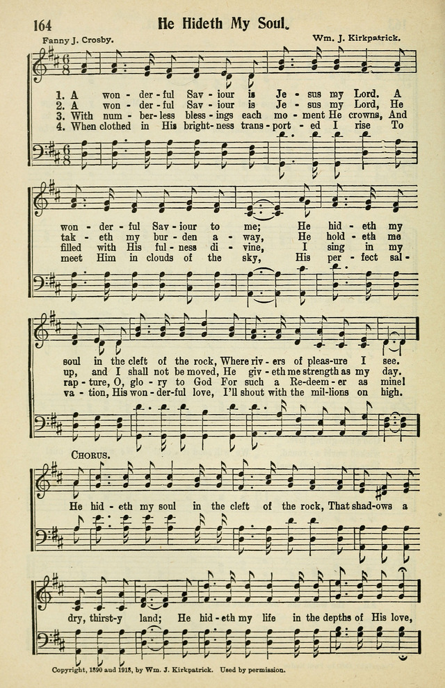 Tabernacle Hymns: No. 2 page 164