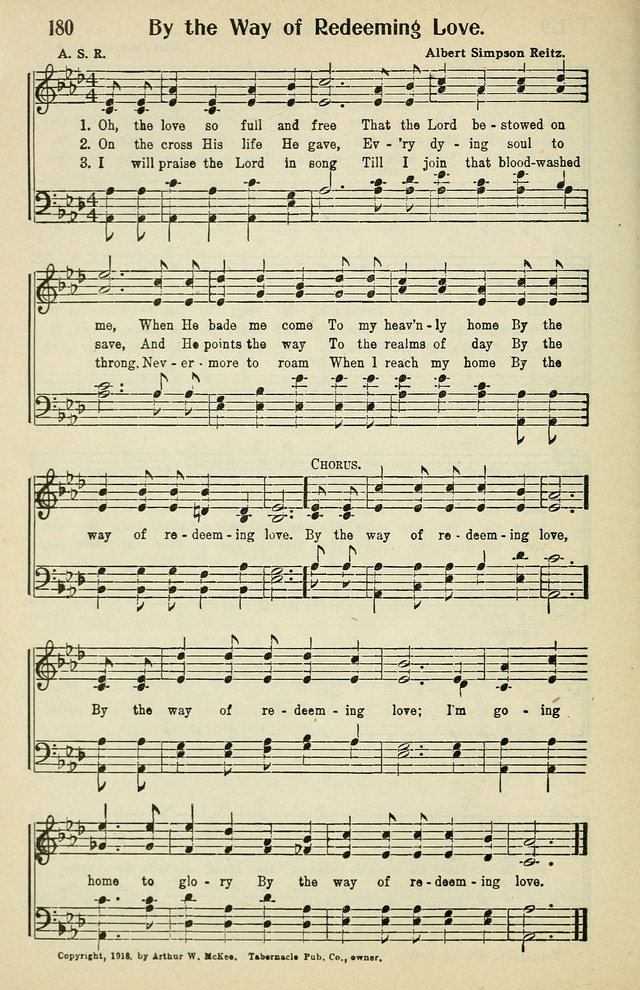 Tabernacle Hymns: No. 2 page 180