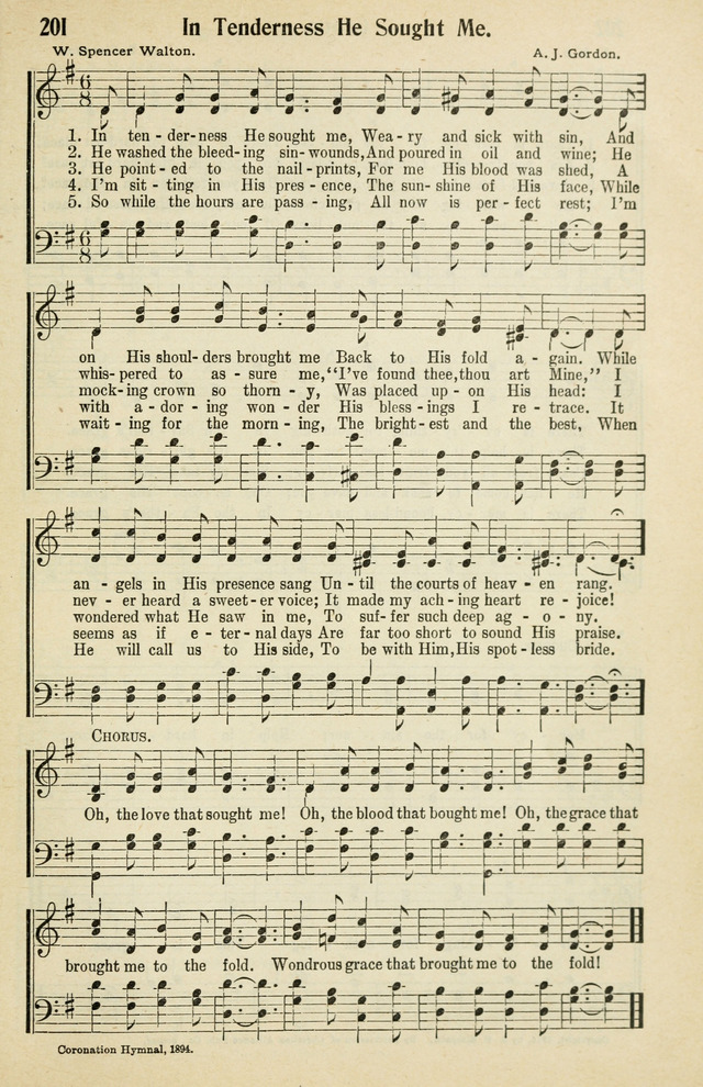 Tabernacle Hymns: No. 2 page 201