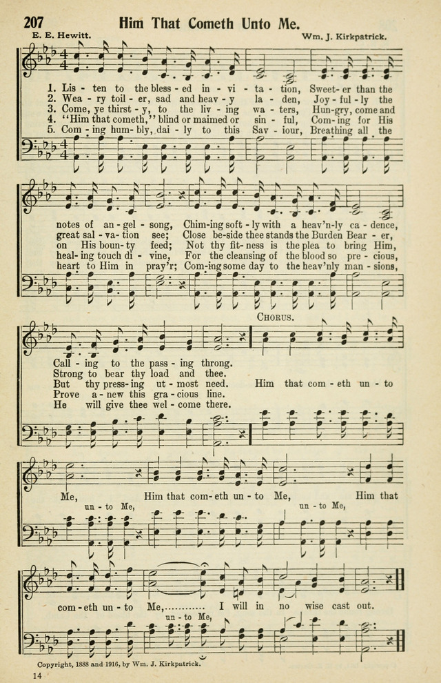 Tabernacle Hymns: No. 2 page 207