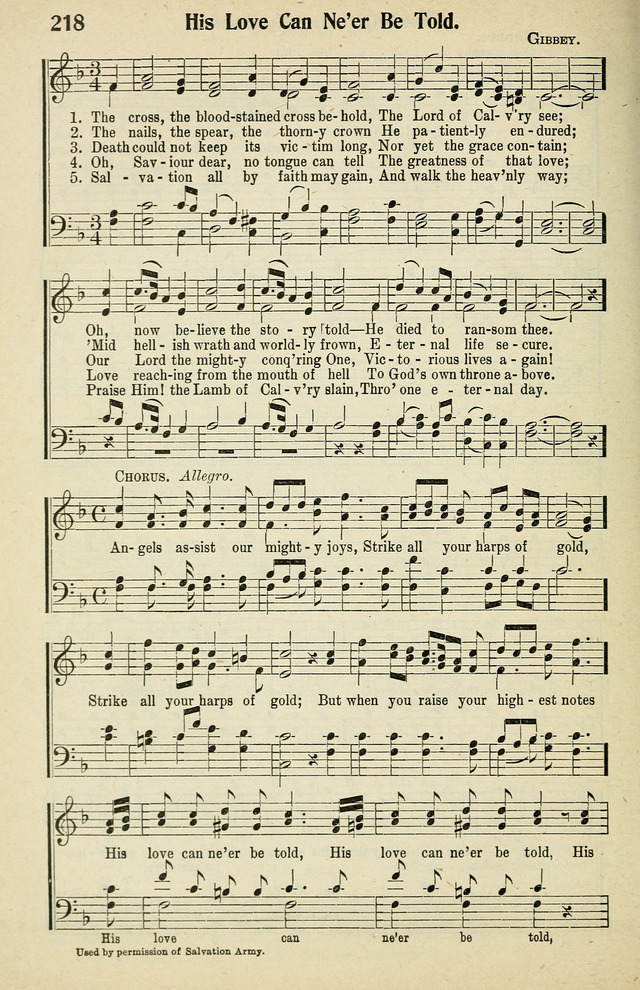Tabernacle Hymns: No. 2 page 222