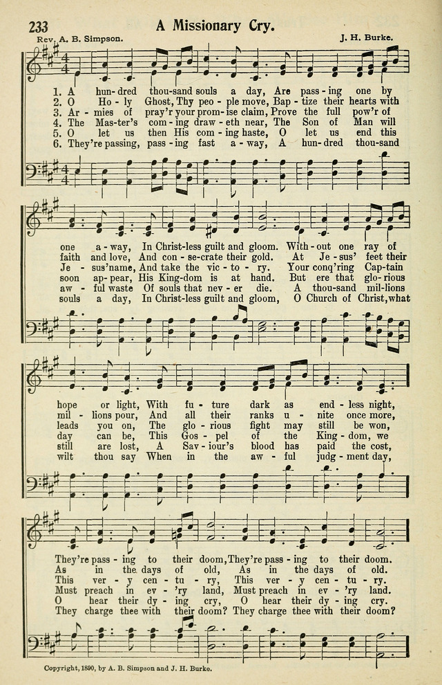 Tabernacle Hymns: No. 2 page 238