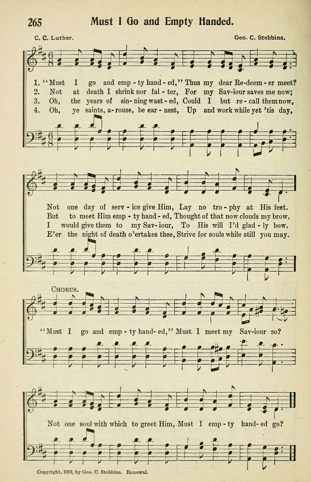 Tabernacle Hymns: No. 2 page 266
