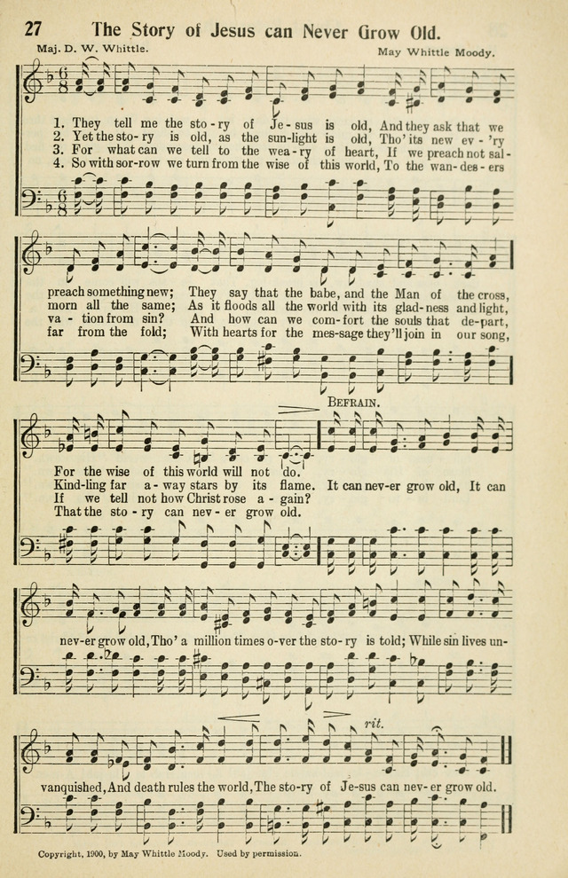 Tabernacle Hymns: No. 2 page 27