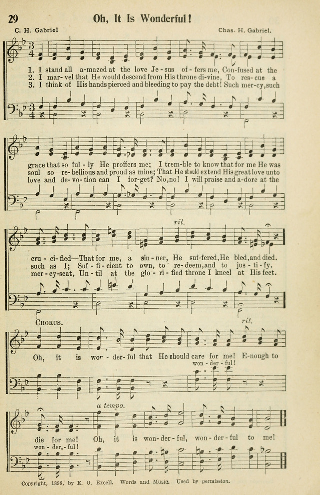 Tabernacle Hymns: No. 2 page 29