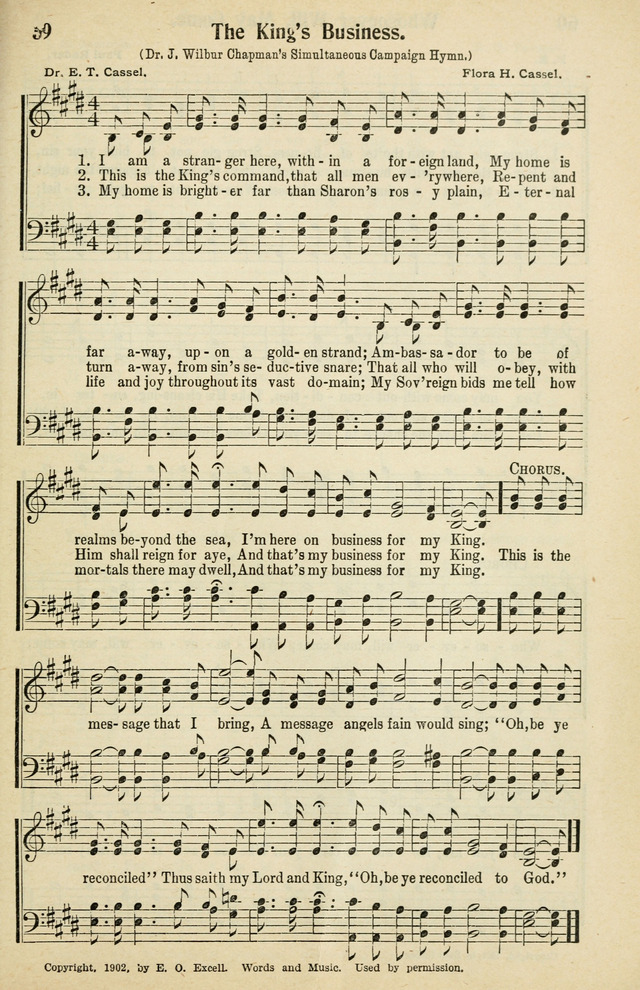 Tabernacle Hymns: No. 2 page 59