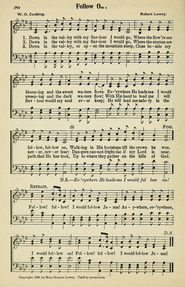 Tabernacle Hymns: No. 2 page 98