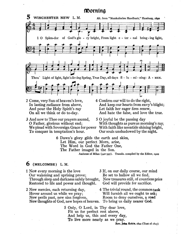 The Hymnal : published in 1895 and revised in 1911 by authority of the General Assembly of the Presbyterian Church in the United States of America : with the supplement of 1917 page 14