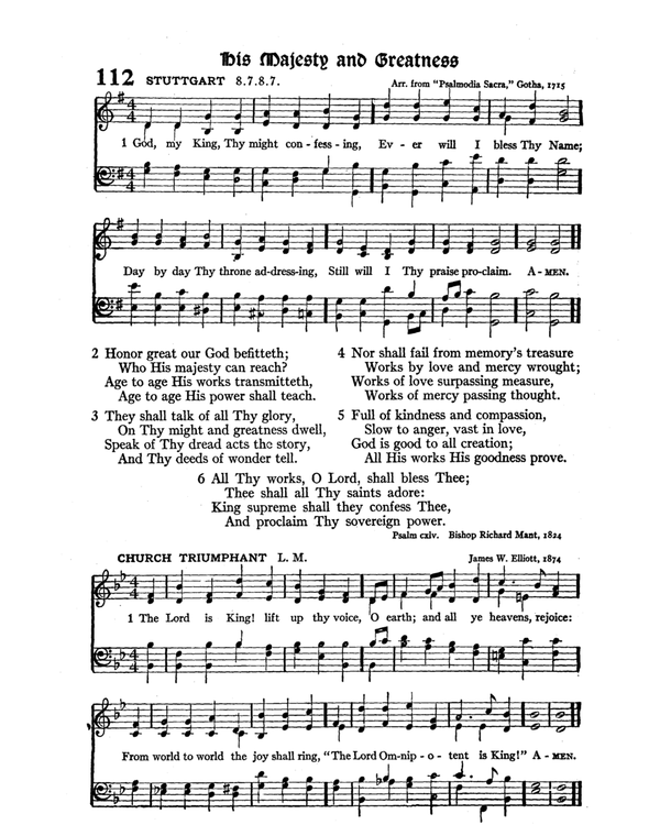 The Hymnal : published in 1895 and revised in 1911 by authority of the General Assembly of the Presbyterian Church in the United States of America : with the supplement of 1917 page 160