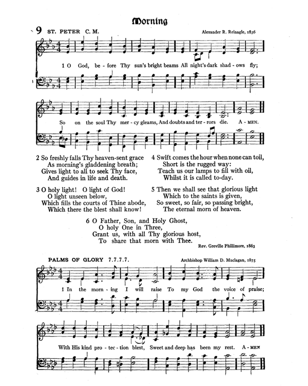 The Hymnal : published in 1895 and revised in 1911 by authority of the General Assembly of the Presbyterian Church in the United States of America : with the supplement of 1917 page 18