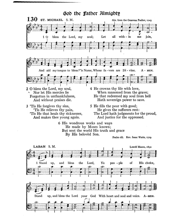 The Hymnal : published in 1895 and revised in 1911 by authority of the General Assembly of the Presbyterian Church in the United States of America : with the supplement of 1917 page 183